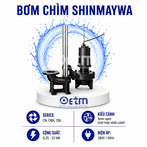 BƠM CHÌM CN, CNH, CNL